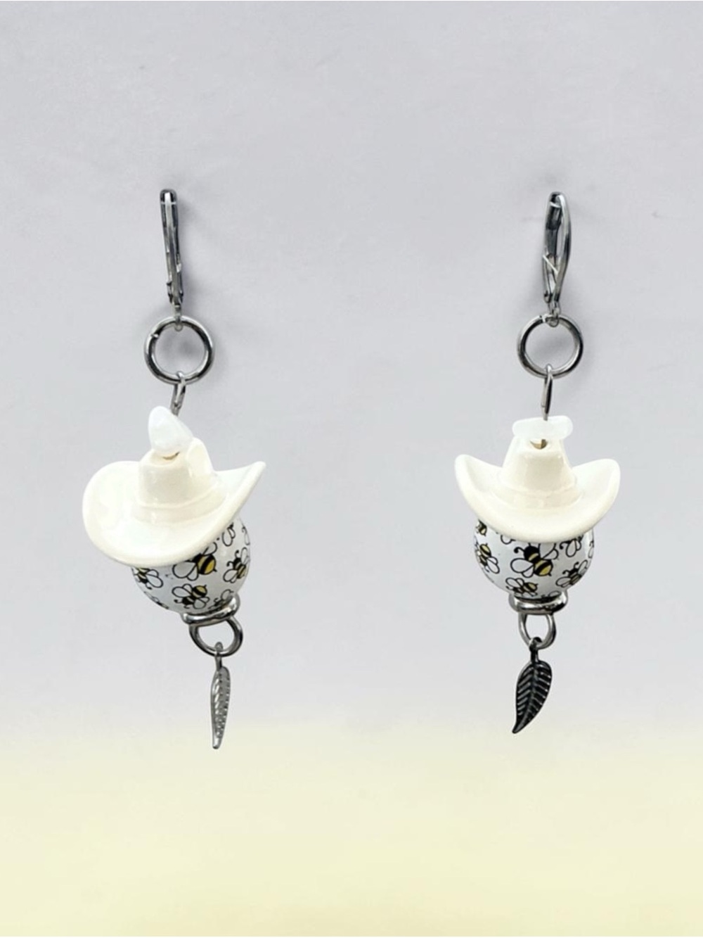 🆕 3D Cowgirl Hat Earrings-Stainless Steel